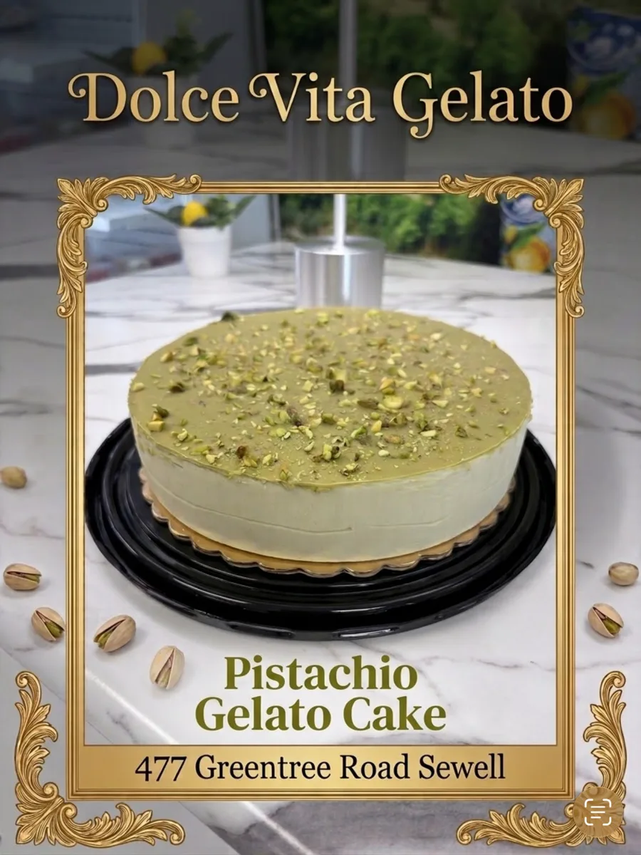 Gelato cake