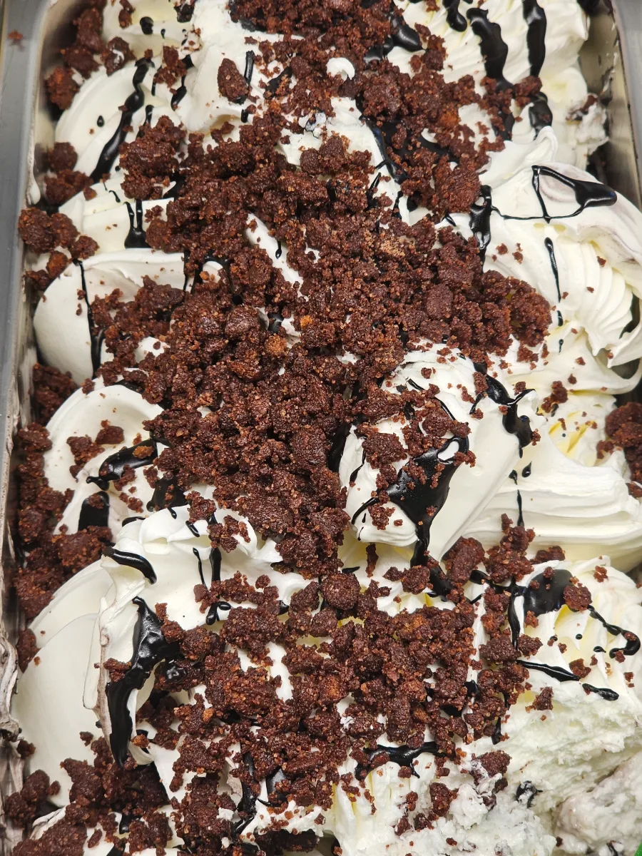 Biscotti e Panna gelato