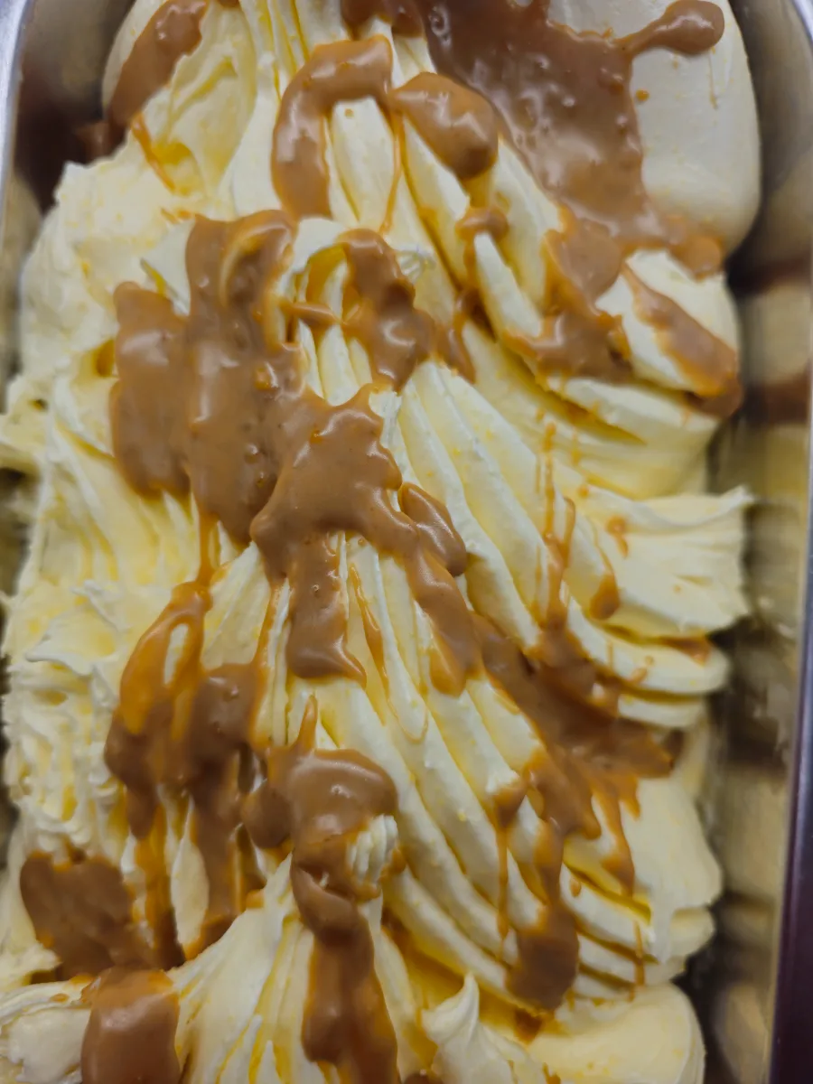 Caramel Popcorn gelato