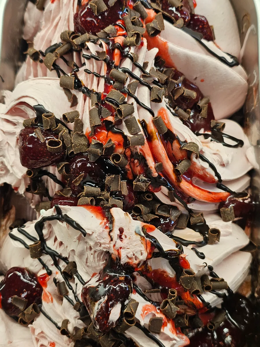 Fragola e Balsamico gelato