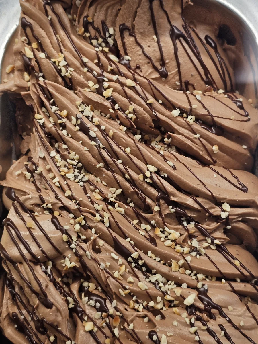 Gianduia gelato